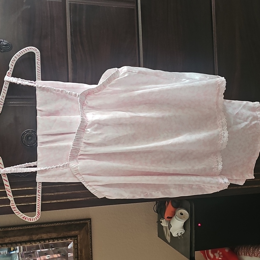 Women's Sz XL Pink Panjama Set